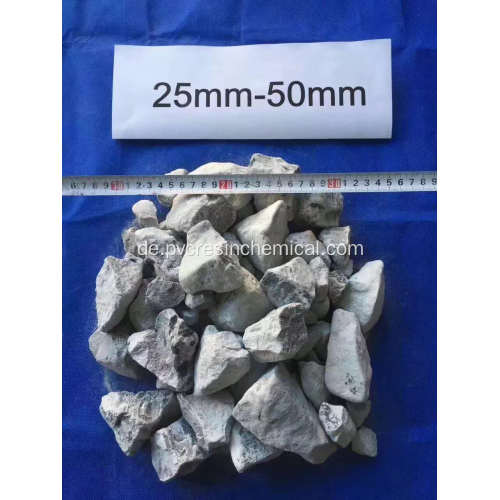 295 l / kg CaC2-Calciumcarbidstein mit Gasausbeute